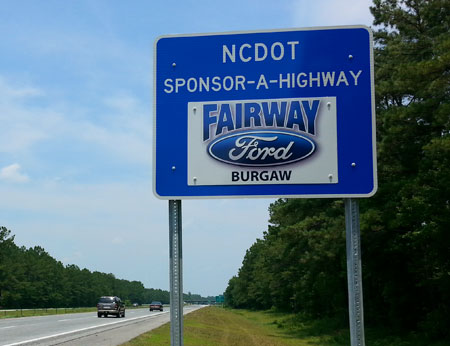 North Carolina Sponsor a Highway